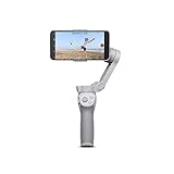 DJI OM 4 – 3-Axis Smartphone Gimbal, Magnetic Design, Portable and Foldable, DynamicZoom, CloneMe, Timelapse, Gesture Control, Spin Mode, Story Mode, Slow Motion, Panorama