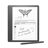 Kindle Scribe, el primer Kindle que a la vez es un cuaderno digital, todo en uno, con 16 GB de almacenamiento y una pantalla Paperwhite de 10,2' y 300 ppp | Con el lápiz premium