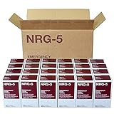 NRG-5 alimentos de emergencia - 1 caja de 24 paquetes de 500 g, sabor a Tomatillos
