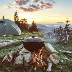 Características de la acampada