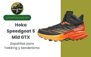 Hoka Speedgoat 5 Mid GTX: Zapatillas para Trekking y Senderismo