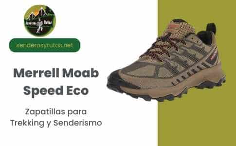 tienda senderos y rutas: zapatillas para treking y senderismo merrell moab speed eco