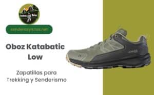 Oboz Katabatic Low: zapatillas para trekking y senderismo