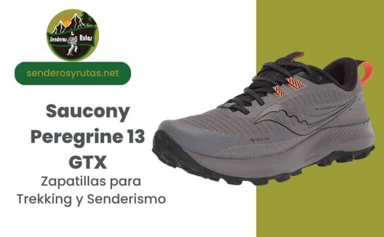 Tienda Senderos y Rutas: Zapatillas para trekking y senderismo Saucony Peregrine 13 GTX