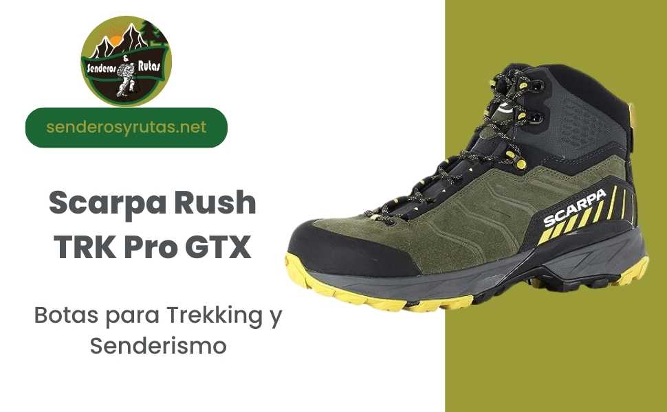 Scarpa Rush TRK Pro GTX: Botas para trekking y senderismo