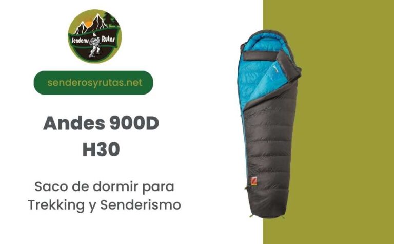Conquista la alta montaña con el saco de dormir Andes 900D H30: ¡Enfréntate al frío! ¡Compra ahora!