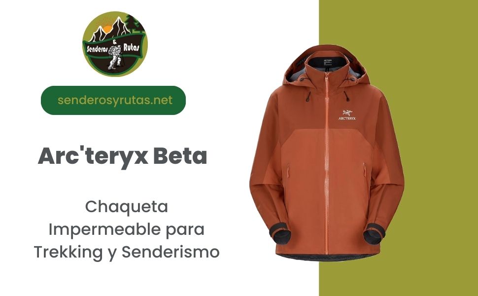 ¡Descubre una excelencia inigualable al aire libre con la chaqueta impermeable para senderismo Arc'teryx Beta! Eleva tus aventuras hoy mismo. 🔥