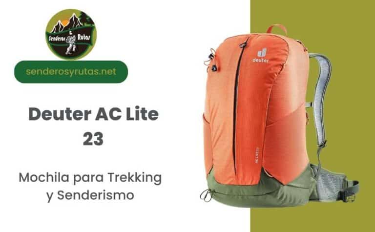 Recorre la naturaleza con la mochila de senderismo Deuter AC Lite 23: ¡tu compañera de aventuras te espera! Comprar ahora