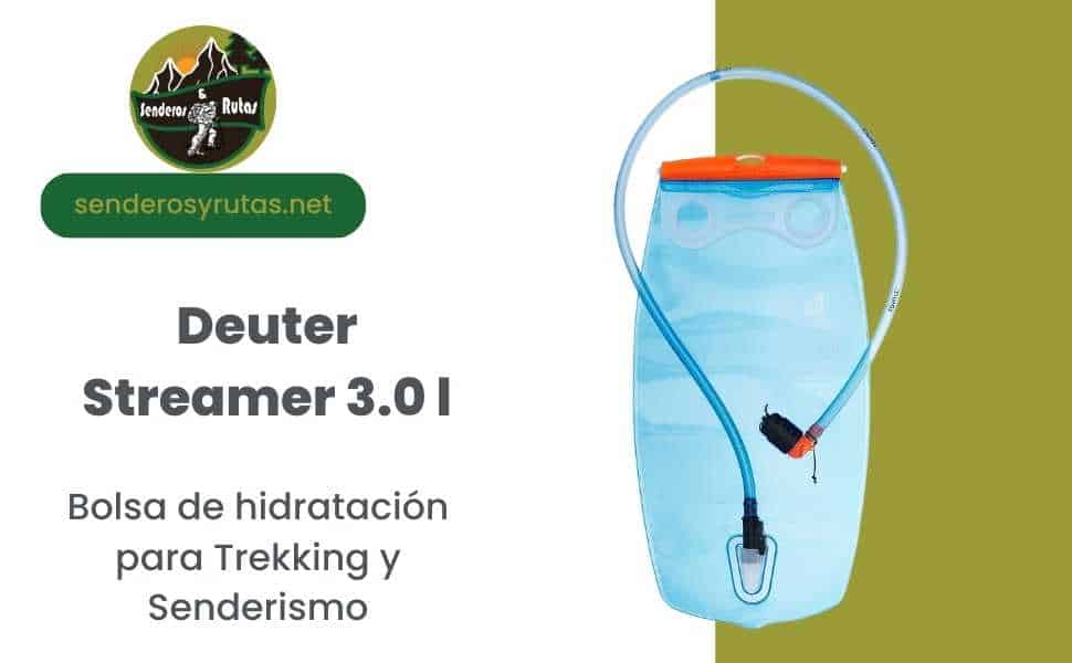 ¡Mantente hidratado en cualquier lugar! Consigue ya tu Deuter Streamer 3.0 L para vivir las mejores aventuras al aire libre. ¡Haz tu pedido hoy mismo!