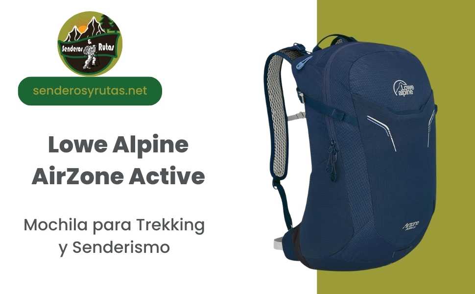 Atrévete a experimentar la máxima comodidad y libertad con la mochila Lowe Alpine AirZone Active. ¡Eleva tu experiencia de senderismo ahora!