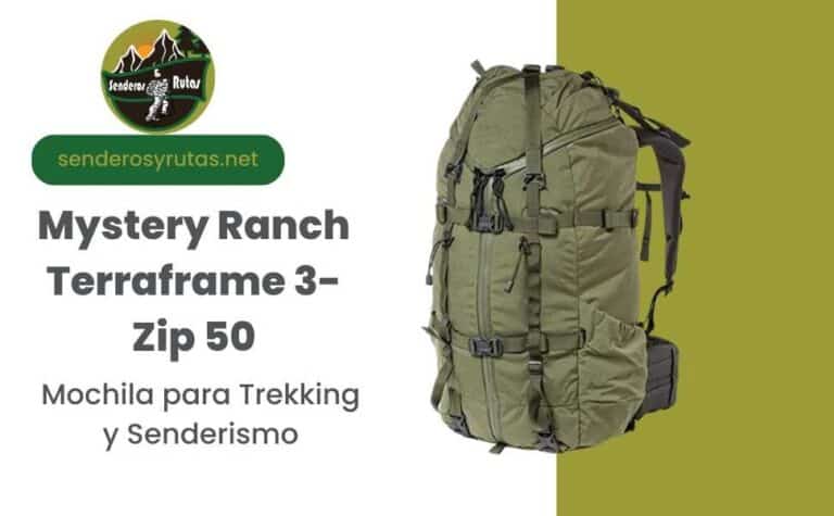 Descubre la aventura definitiva con la mochila Mystery Ranch Terraframe 3-Zip 50. Hazte ya con la tuya y disfruta de unas increíbles caminatas.