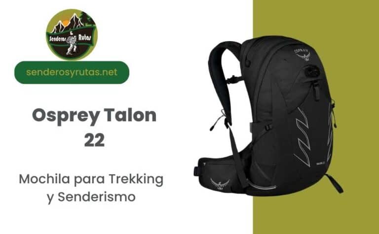 Descubre la máxima comodidad y versatilidad con la mochila Osprey Talon 22. ¡Hazte ya con la tuya para una aventura de senderismo épica!