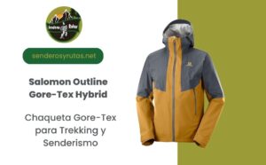 ¡Mantente seco y con estilo en cualquier clima! ¡Compra ya la Chaqueta Salomon Outline Gore-Tex Hybrid para disfrutar de la máxima protección!