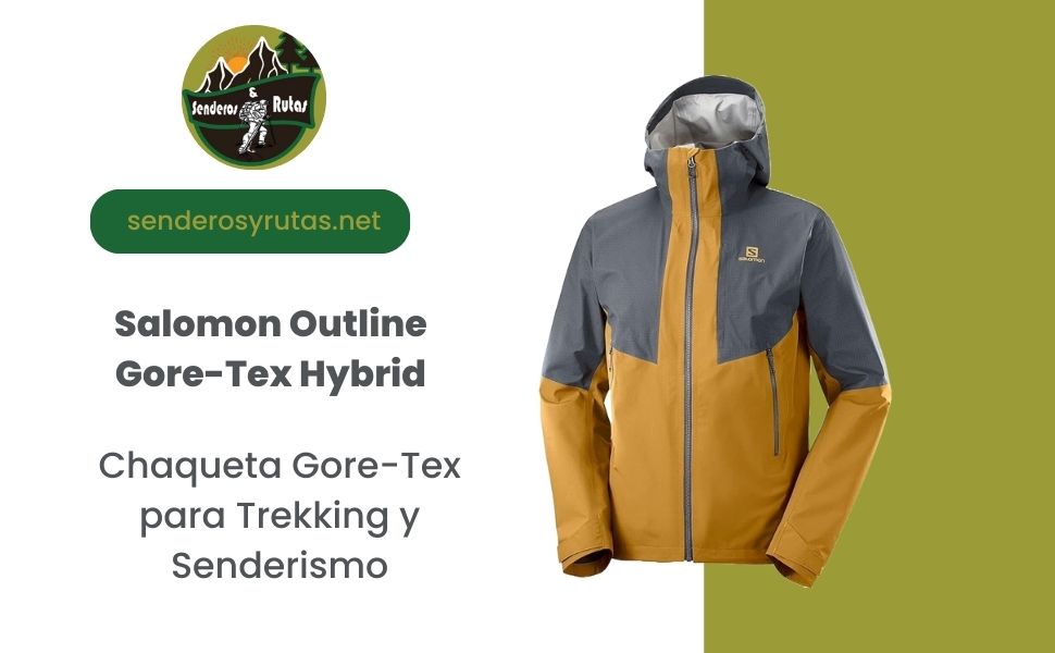 ¡Mantente seco y con estilo en cualquier clima! ¡Compra ya la Chaqueta Salomon Outline Gore-Tex Hybrid para disfrutar de la máxima protección!